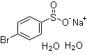 4-Bromobenzenesulfinic acid sodium salt dihydrate molecular structure (CAS 175278-64-5)