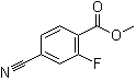 structure of CAS# 175596-01-7, Methyl 4-cyano-2-fluorobenzoate