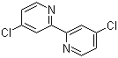 结构式 CAS# 1762-41-0, 4,4'-二氯-2,2'-联吡啶