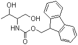 structure of CAS# 176380-53-3, N-Fmoc-L-threonol;N-alpha-(9-Fluorenylmethyloxycarbonyl)-L-threoninol