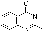 结构式 CAS# 1769-24-0, 2-甲基-4(3H)-喹唑酮