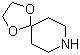 1,4-Dioxa-8-azaspiro[4.5]decane molecular structure (CAS 177-11-7)