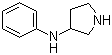 结构式 CAS# 17741-13-8, N-苯基吡咯烷-3-胺