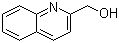 structure of CAS# 1780-17-2, 2-(Hydroxymethyl)quinoline;2-Quinolinylmethanol