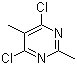 4,6-二氯-2,5-二甲基嘧啶分子结构 (CAS 1780-33-2)