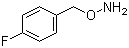structure of CAS# 1782-40-7, O-[(4-Fluorophenyl)methyl]hydroxylamine;4-Fluorobenzyloxyamine; p-Fluorobenzyloxyamine