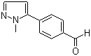 structure of CAS# 179055-28-8, 4-(1-Methyl-1H-pyrazol-5-yl)benzaldehyde