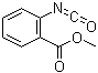 结构式 CAS# 1793-07-3, 2-(甲氧羰基)苯基异氰酸酯