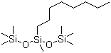 结构式 CAS# 17955-88-3, 1,1,1,3,5,5,5-七甲基-3-辛基三硅氧烷