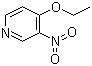 结构式 CAS# 1796-84-5, 4-乙氧基-3-硝基吡啶