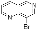 结构式 CAS# 17965-74-1, 8-溴-1,6-萘啶
