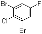 structure of CAS# 179897-90-6, 1-Chloro-2,6-dibromo-4-fluorobenzene;1,3-Dibromo-2-chloro-5-fluorobenzene