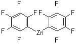 Bis(pentafluorophenyl)zinc molecular structure (CAS 1799-90-2)