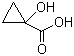 结构式 CAS# 17994-25-1, 1-羟基环丙烷羧酸; 1-羟基-1-环丙烷羧酸