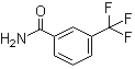 structure of CAS# 1801-10-1, 3-(Trifluoromethyl)benzamide