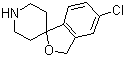 5-Chlorospiro[isobenzofuran-1(3H),4'-piperidine] molecular structure (CAS 180160-48-9)