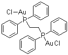 structure of CAS# 18024-34-5, mu-[1,2-Bis(diphenylphosphine)ethane]bis(chlorogold);(1,2-Bis(diphenylphosphino)ethane)tetrachlorodigold; (mu-1,2-Bis(diphenylphosphino)ethane)bis(chlorogold); (mu-1,2-Bis(diphenylphosphino)ethane)dichlorodigold; [1,2-Bis(diphenylphosphino)ethane]dichlorodigold; [Bis(diphenylphosphino)ethane]dichlorodigold