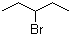 structure of CAS# 1809-10-5, 3-Bromopentane