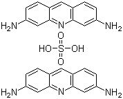 结构式 CAS# 1811-28-5, 硫酸原黄素; 硫酸二氨基吖啶黄