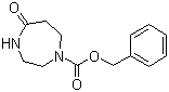 structure of CAS# 18158-16-2, 1-Cbz-[1,4]diazepan-5-one;5-Oxo-[1,4]diazepane-1-carboxylic acid benzyl ester