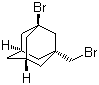 structure of CAS# 1822-25-9, 1-Bromo-3-(bromomethyl)adamantane