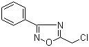 5-(Chloromethyl)-3-phenyl-1,2,4-oxadiazole molecular structure (CAS 1822-94-2)