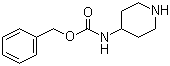 structure of CAS# 182223-54-7, 4-Cbz-Aminopiperidine;4-Benzyloxycarbonylamino-piperdine
