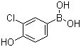 structure of CAS# 182344-13-4, 3-Chloro-4-hydroxyphenylboronic acid;3-Chloro-4-hydroxybenzeneboronic acid