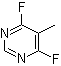 结构式 CAS# 18260-64-5, 4,6-二氟-5-甲基嘧啶