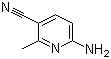 结构式 CAS# 183428-90-2, 6-氨基-2-甲基吡啶-3-甲腈