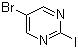 structure of CAS# 183438-24-6, 5-Bromo-2-iodopyrimidine