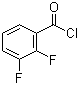 2,3-二氟苯甲酰氯分子结构 (CAS 18355-73-2)