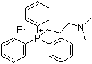 (3-Dimethylamino)propyltriphenylphosphonium bromide molecular structure (CAS 18355-96-9)