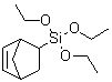 structure of CAS# 18401-43-9, 5-Triethoxysilyl-2-norbornene;5-Triethoxysilylbicyclo[2.2.1]hept-2-ene; LS 5080; SIB 0992