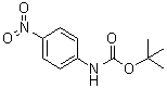 structure of CAS# 18437-63-3, tert-Butyl N-(4-nitrophenyl)carbamate;(4-Nitrophenyl)carbamic acid 1,1-dimethylethyl ester; 4-Nitro-N-(tert-butoxycarbonyl)aniline; N-(tert-Butoxycarbonyl)-4-nitroaniline