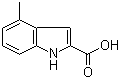 4-Methyl-1H-indole-2-carboxylic acid molecular structure (CAS 18474-57-2)