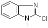 结构式 CAS# 1849-02-1, 2-氯-1-甲基-1H-苯并咪唑