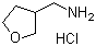 structure of CAS# 184950-35-4, 3-Tetrahydrofuranylmethylamine hydrochloride;(Tetrahydro-furan-3-yl)methanamine hydrochloride