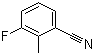 3-氟-2-甲基苯腈分子结构 (CAS 185147-06-2)
