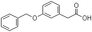 3-Benzyloxyphenylacetic acid molecular structure (CAS 1860-58-8)