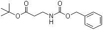 structure of CAS# 18605-26-0, N-Cbz-beta-alanine tert-butyl ester;N-[(Phenylmethoxy)carbonyl]-beta-alanine tert-butyl ester