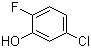 结构式 CAS# 186589-76-4, 5-氯-2-氟苯酚