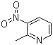 structure of CAS# 18699-87-1, 2-Methyl-3-nitropyridine