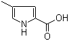 结构式 CAS# 18711-59-6, 4-甲基-2-吡咯甲酸