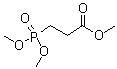 结构式 CAS# 18733-15-8, 3-膦酰基丙酸三甲酯