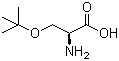 结构式 CAS# 18822-58-7, O-叔丁基-L-丝氨酸
