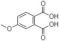 structure of CAS# 1885-13-8, 4-Methoxyphthalic acid