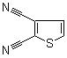 结构式 CAS# 18853-42-4, 2,3-二氰基噻吩