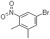structure of CAS# 18873-95-5, 5-Bromo-1,2-dimethyl-3-nitrobenzene;5-Bromo-3-nitro-othoxylene
