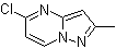 structure of CAS# 189116-36-7, 5-Chloro-2-methylpyrazolo[1,5-a]pyrimidine